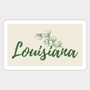 Louisiana Magnolia Magnet